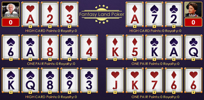 Final hands for chinese poker